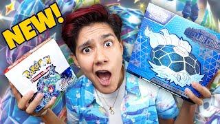 Opening *NEW* Pokémon STELLAR CROWN Booster Box and ETB EARLY LOOK