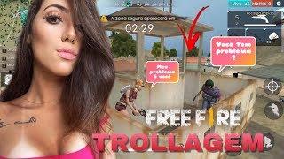 TROLLAGEM - IRRITANDO JOGADORES NO FREE FIRE