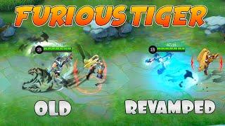 Chou Furious Tiger Revamped VS OLD Skill Effects AND Animation MLBB