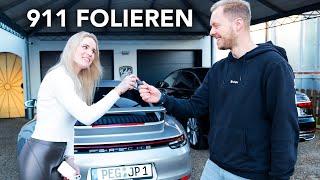 Ich foliere meinen Porsche 911 992 Carrera T mit Aero Kit I XPEL & Farbe