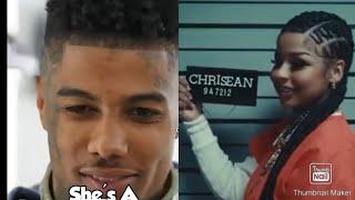 Blueface Posted A Old Clip On Snapchat About Saying Him & Chrisean Rock Are Cellmates