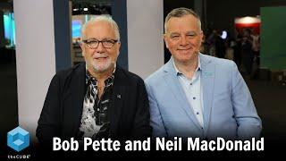 Bob Pette NVIDIA & Neil MacDonald HPE  HPE Discover 2024