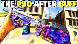 *NEW* P90 is AMAZING After BUFF on Rebirth Island  Warzone