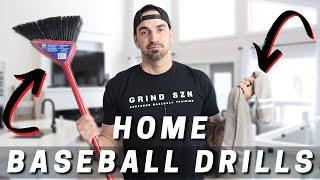 8 At Home Baseball Drills With Little To No Equipment  Hitting And Fielding Drills