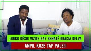 LOUKO DÉSIR VIZITE KAY SENATÈ GRACIA DELVA ANPIL KOZE TAP PALE