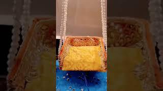 krishna jhula Amazing krishna jhula making at home  diy jhula for laddu gopal ji #janmashtami #diy