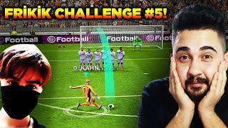 TOLGA İLE FRİKİK CHALLENGE #5 EFOOTBALL PES 2021 MOBILE