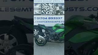 Kawasaki Ninja 1000SX De cat pipe Motorbike Exhaust by Max Torque Cans UK