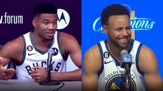 Steph Reacts To Giannis Calling Him The Best Player In The World 