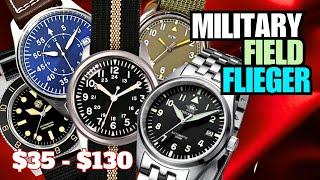 ALIEXPRESS Top 5 Military 🪖 Field and Flieger Watches  $35 - $130