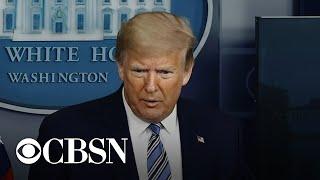 CBS News presses Trump on February response to coronavirus