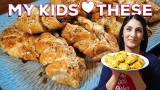 CREAMY CHICKEN PASTRIES   CHICKEN PASTRY RECIPE  CHICKEN PLAIT RECIPE