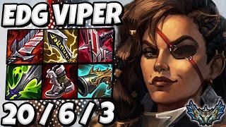 Samira vs Xayah ADC  EDG Viper  Patch 12.9 Korea Challenger 