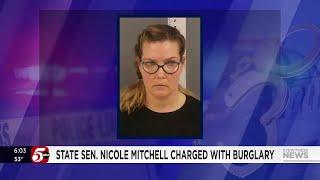 State Sen. Nicole Mitchell responds after being charged with burglarizing stepmoms home