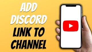 How to Add Discord Link to YouTube Channel Easy Tutorial 2024