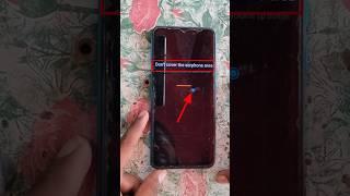 dont cover the earphone areaFix All  Redmi Phones Problem all redmi MI  problem solve#shortvideo