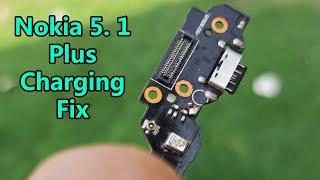 Nokia 5.1 Plus Disassembly & charging Fix