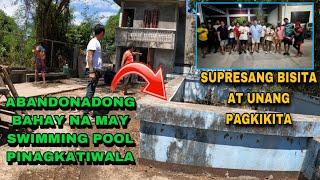 BAHAY NA MAY SWIMMING POOL PINAGKATIWALA  UNANG PAGKIKITA SURPRISE GUEST NI PARENG JIMMYSPEAK