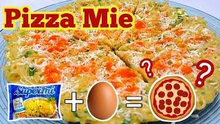 Pizza Mie  Olahan Mie Instan  #martabakmie #pizza