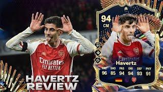 ¡QUEDÓ ESPECTACULAR  94 HAVERTZ EA FC 24 TOTS LIVE SBC REVIEW