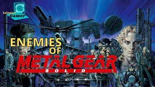 Analysing the enemies encountered in Metal Gear Solid