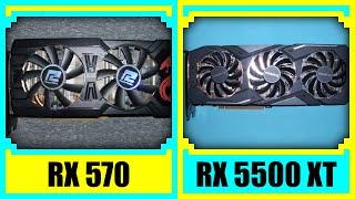 RX 570 4GB vs RX 5500 XT in 2022