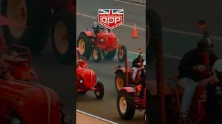 Who knew porsche made tractors ?  Get our and plow and Rennsport Reunion 7.     OPP IN 60 seconds