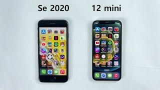 iPhone 12 mini vs iPhone SE 2020 - 2020 SPEED TEST