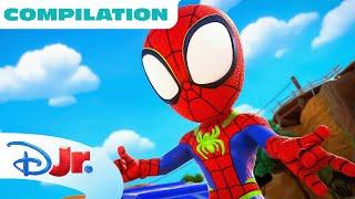 Marvels Spidey and his Amazing Friends️ Season 3 Halfway Highlights Compilation  @disneyjr