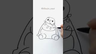 IDEA DE DIBUJO DE NAVIDAD - Disney - paso a paso - Big Hero #drawing #disney #bighero #art