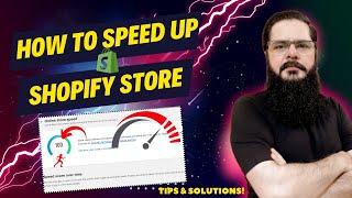 How To Increase Speed of Shopify Store  Shopify speed optimization
