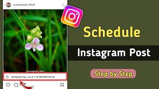 How to Schedule Instagram Posts without Any App