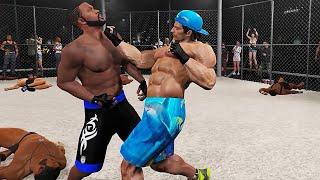 GTA 5 - Franklin vs Bodybuilder mod UFC