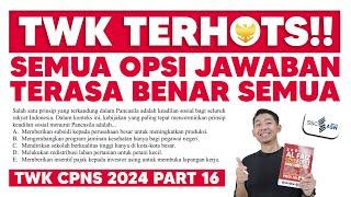 SOAL CPNS DAN KEDINASAN 2024  SOAL TWK PENDEK DAN PENALARAN