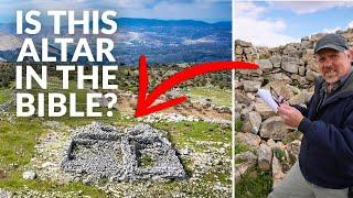 Exploring Joshuas altar in Israel