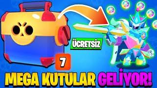 MEGA KUTU GELİYOR HER ŞEYİ SATIN ALIYORUZ - Brawl Stars Canlı Yayın #classicbrawl