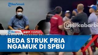 Viral Video Pria Ngamuk Pukul Petugas di SPBU Bintaro Gegara Tulisan di Struk Kini Beri Klarifikasi