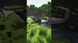 Minecraft bridge house #asmr #asmrvideo #minecraftshorts #minecraftstarterhouse #minecraft