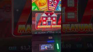 MANSION Feature on Huff N Even More Puff Jackpot #slots #jackpot #casino #gambling #slot #bonus