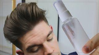 DIY Salt Spray  Voluminous Textured Hair