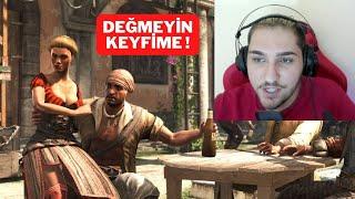 KORSAN OLDUM MEYHANEYE GİTTİM  ASSASSİNS CREED 4 BLACK FLAG 1. BÖLÜM