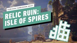 Horizon Forbidden West Gameplay Walkthrough - Relic Ruin Isle of Spires