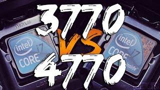 Intel Core I7 3770 vs  Intel Core i7 4770  16GB + GTX 1060 3GB Benchmark   ELTON