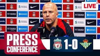 Arne Slot Post-Match Press Conference  LFC USA Tour  Liverpool 1-0 Real Betis