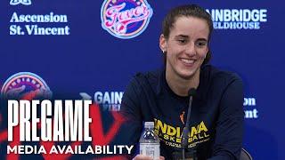 Indiana Fever Pregame Media Availability vs. Las Vegas Aces  September 13 2024