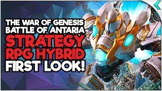 THE WAR OF GENESIS BATTLE OF ANTARIA  RPG X Strategy First Impressions