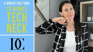 5 Minute Face Yoga To Reduce Tech Neck