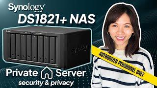 #Synology DS1821+ NAS Review  My Personal Private Server  Home Use