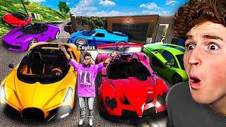 Collecting Billionaire SUPER CARS in GTA 5