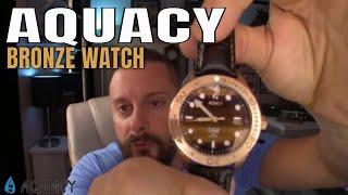 Bronze Watch  Aquacy Bronzo Watch  Aquacy Watch Review